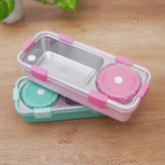 Lunch Buddy Stainless Steel Bento Lunch Box- For Solid Foods