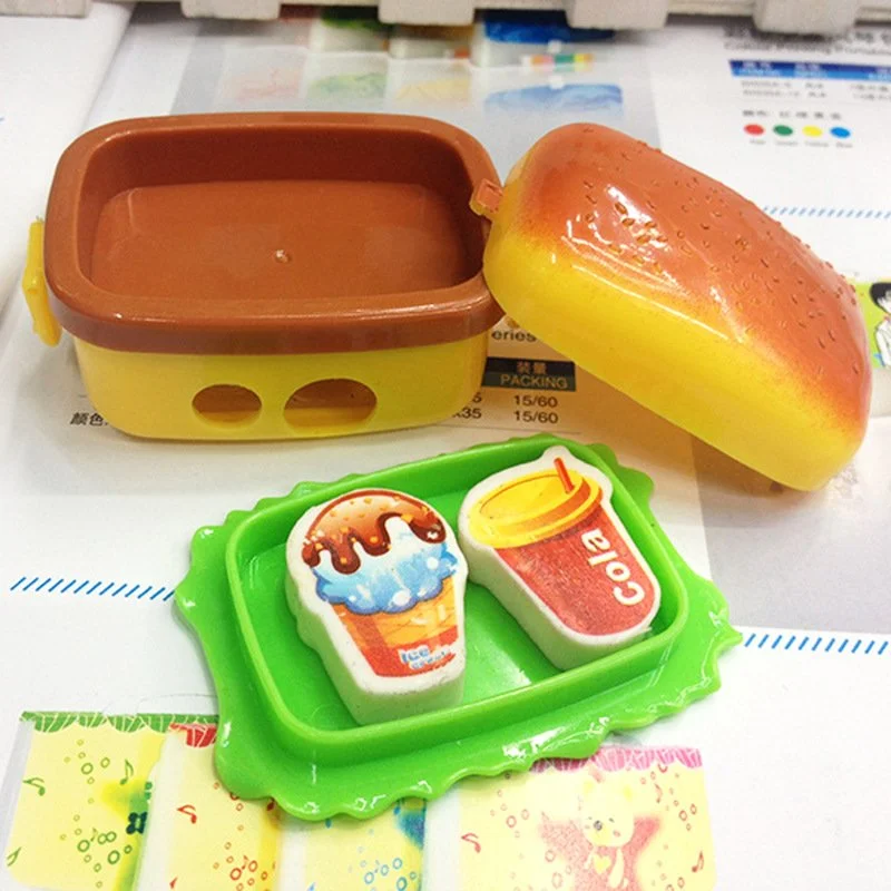 14523182845_1008165886.jpg BURGER SHAPE LUNCH BOX FOR SCHOOL KIDS AND CHILDREN - Image 1