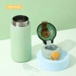 Stainless Steel Vacuum Insulated Cup With Straw, Locking Lid And Bounce Cap - Image 4
