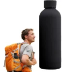 Stainless Steel Vacuum Insulated Water Bottle with Smooth Rubber Finish, Keeps Contents ColdWarm Up to 6-12 Hours , 750ml - Image 2