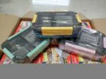 Plastic & Stainless Steel 2 Compartment Lunch Box, Capacity 750ML - Image 3