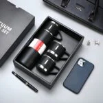 Double Wall Vaccum Flask Set Thermo 500ml Vacuum Insulated Bottle - Image 2