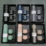 Double Wall Vaccum Flask Set Thermo 500ml Vacuum Insulated Bottle - Image 3
