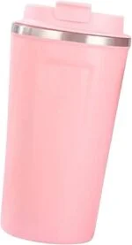 Insulated Cup, Pure Color Compact Portable Insulated Coffee Mug for Office (510ml) - Image 2