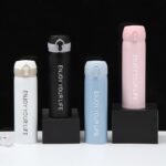 Vacuum Flask Stainless Steel Water Bottle (Enjoy Your Life) Slogan For Kids 500 ml Bottle - Image 6