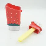 PORTABLE CUTE WATER BOTTLE FOR KIDS, UNIQUE ICE CREAM SHAPE WATER CUP, POPSICLE SHAPED PLASTIC KETTLE WITH STRAW, ADJUSTABLE SHOULDER STRAP - Image 5