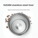 Travel Coffee Mug (380ml, Brown) with Grip - Image 5