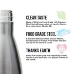 Stainless Steel Vacuum Insulated Water Bottle with Small Mouth, Customised Gift Item Portable Outdoor Sports Bottle, Anti-Scald Mug, 500ml - Image 3