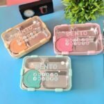 4 Compartment Lunch Box Stainless Steel Tiffin Box for Boys, Girls, School & Office Men - Image 9