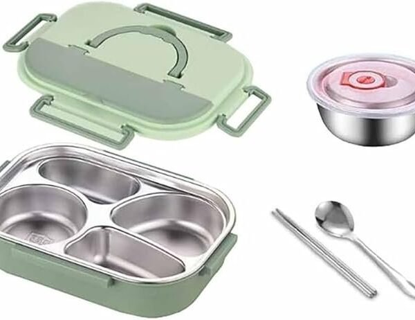 CREATIVE LUNCH BOX FOR KIDS WITH SPOON AND CHOPSTICK