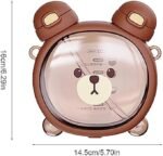 Kids Drink, Kids, Cute, Shoulder Strap, Adjustable, Cold Insulation, Multi-purpose, Water Bottle with Straw (Brown) 500ML - Image 4