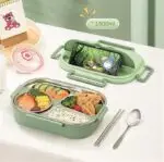 CREATIVE LUNCH BOX FOR KIDS WITH SPOON AND CHOPSTICK - Image 2