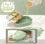 CREATIVE LUNCH BOX FOR KIDS WITH SPOON AND CHOPSTICK - Image 3
