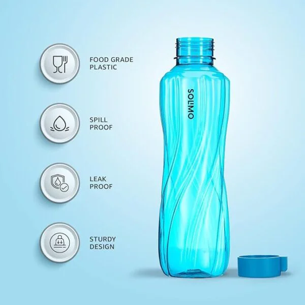 Solimo 1000 ml Plastic Water Bottle