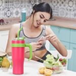 MULBERRY PINK TUMBLER WITH STICKER - Image 2