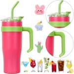 MULBERRY PINK TUMBLER WITH STICKER - Image 4