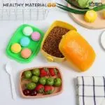 Three Layer Burger Shape 500ML Lunch Box Perfect for Salads, Sandwiches, and Snacks - Image 3