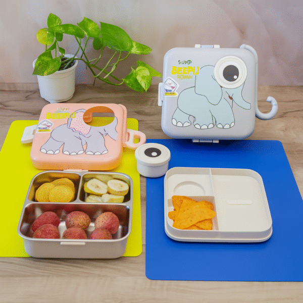 Elephant Square Lunch Box