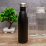 Stainless Steel Vacuum Insulated Water Bottle with Small Mouth, Customised Gift Item Portable Outdoor Sports Bottle, Anti-Scald Mug, 500ml