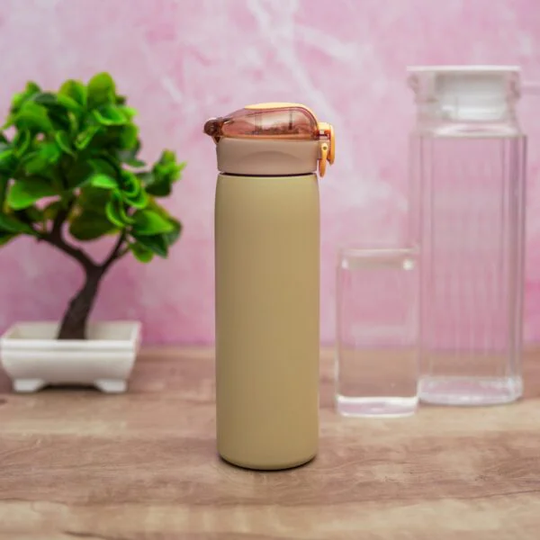 Stainless Steel Vacuum Insulated Cup With Straw, Locking Lid And Bounce Cap