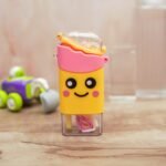PORTABLE CUTE WATER BOTTLE FOR KIDS, UNIQUE ICE CREAM SHAPE WATER CUP, POPSICLE SHAPED PLASTIC KETTLE WITH STRAW, ADJUSTABLE SHOULDER STRAP - Image 2