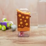 PORTABLE CUTE WATER BOTTLE FOR KIDS, UNIQUE ICE CREAM SHAPE WATER CUP, POPSICLE SHAPED PLASTIC KETTLE WITH STRAW, ADJUSTABLE SHOULDER STRAP - Image 3