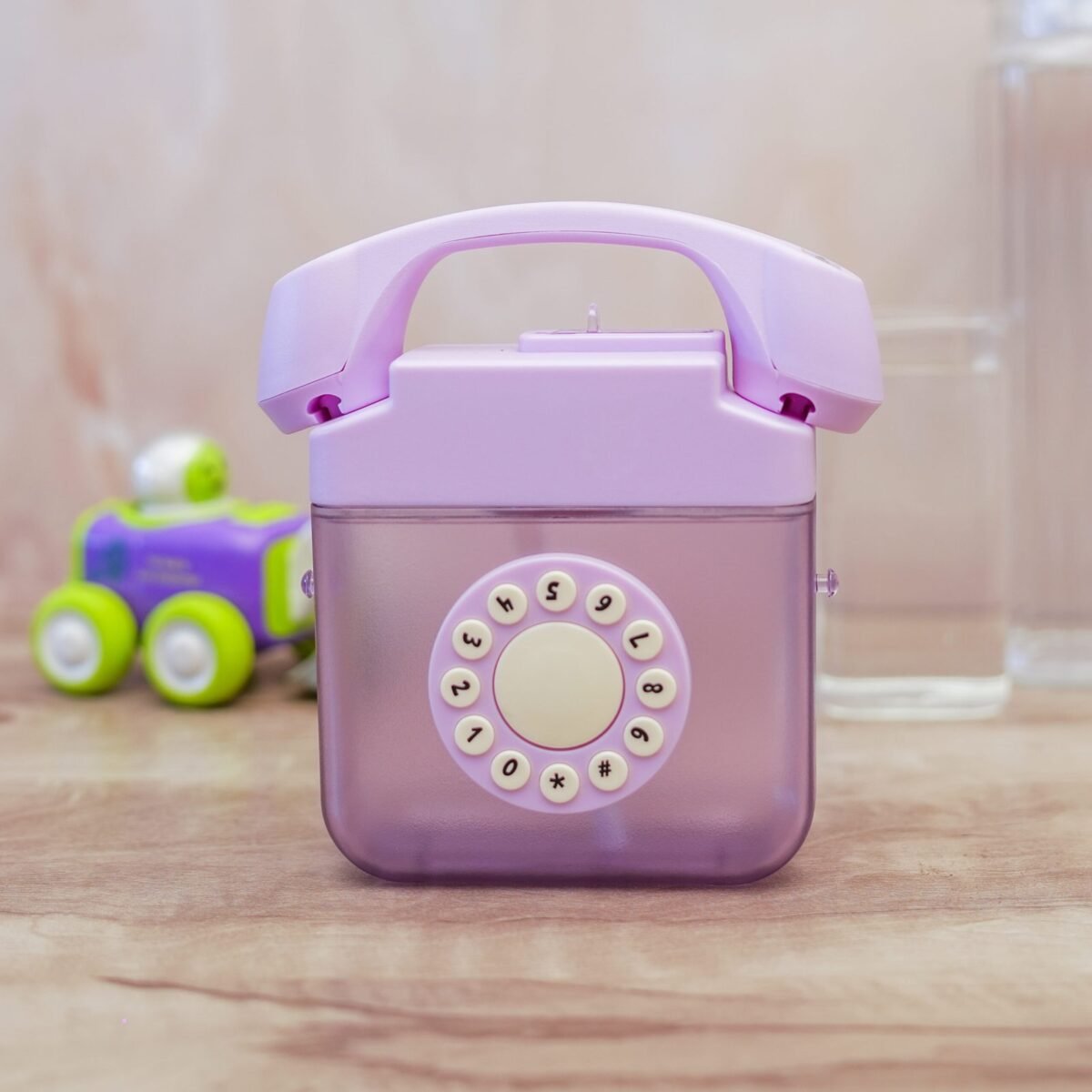 Telephone Shape Plastic Water Bottle(400ML ) - Image 4