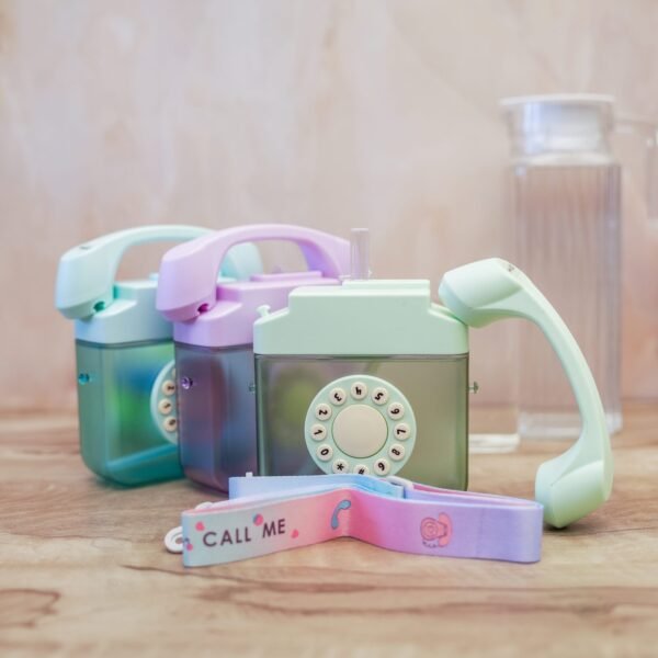 Telephone Shape Plastic Water Bottle(400ML )