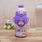 Cute Water Bottles With Straw and Sticker pack