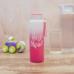 Hello Master Borosilicate Glass Water Bottle 450ML - Image 3