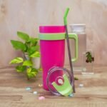 MULBERRY PINK TUMBLER WITH STICKER - Image 7
