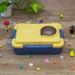 Lunch Box 800 ml  Leak Proof Insulated Stainless Steel Tiffin Box with Multiple Compartments for Kids, Office, School & College - Image 5