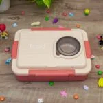 Lunch Box 800 ml  Leak Proof Insulated Stainless Steel Tiffin Box with Multiple Compartments for Kids, Office, School & College - Image 6