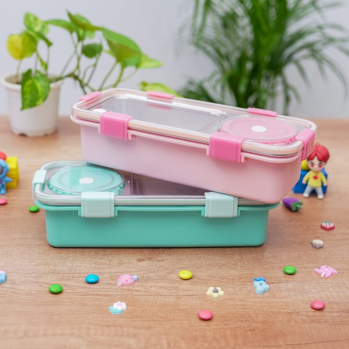 Lunch Buddy Stainless Steel Bento Lunch Box- For Solid Foods - Image 6