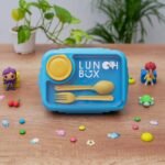 Leakproof Bento Box, Detachable Stainless Steel Tray for Warm Water Insulation 3 Containers Lunch Box  (750 ml) - Image 5