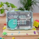 4 Compartment Lunch Box Stainless Steel Tiffin Box for Boys, Girls, School & Office Men - Image 7