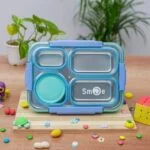 950ml 4 Compartments with Storage Box Leak-Proof Stainless Steel Lunch Box 4 Containers Lunch Box - Image 5