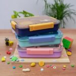 950ml 4 Compartments with Storage Box Leak-Proof Stainless Steel Lunch Box 4 Containers Lunch Box - Image 3