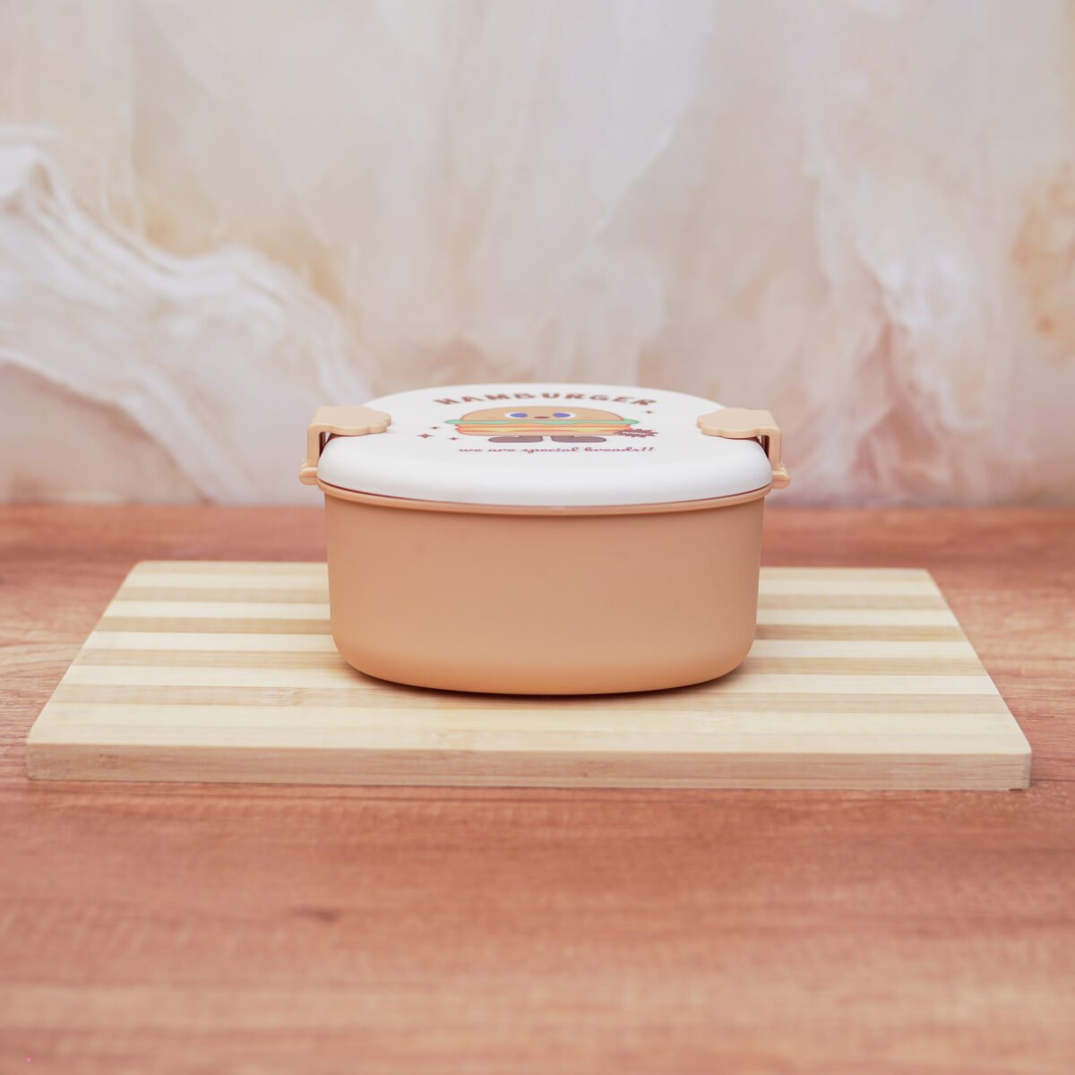 Box,Cartoon Compartment Lunch Containers  Portable Toddler Food Storage Box - Image 4