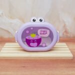 Cute Frog Shaped Kids Lunch Box With Dividers