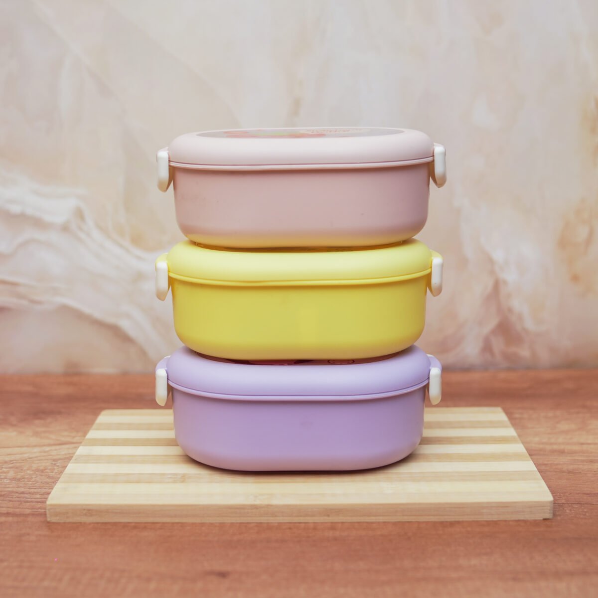 Cute Frog Shaped Kids Lunch Box With Dividers - Image 3