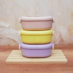 Cute Frog Shaped Kids Lunch Box With Dividers - Image 3