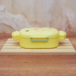 Candy Shaped Food Storage Container 2 Grids Meals Storage Box Cartoon with Cutlery&Buckle for School Kids and Children - Image 2