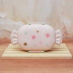 Candy Shaped Food Storage Container 2 Grids Meals Storage Box Cartoon with Cutlery&Buckle for School Kids and Children - Image 5