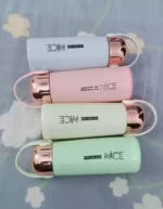 GLASS WATER BOTTLE WITH COVER H6-2007 - Image 6