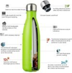 Insulated Water Bottles -500ml -Stainless Steel Water bottle - Image 4