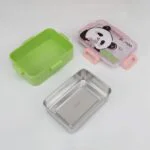 SINGLE COMPARTMENT PANDA PRINT INSULATED LUNCH BOX - Image 3