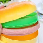 Three Layer Burger Shape 500ML Lunch Box Perfect for Salads, Sandwiches, and Snacks - Image 6