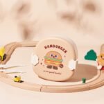 Box,Cartoon Compartment Lunch Containers  Portable Toddler Food Storage Box - Image 3