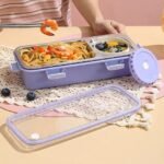 Lunch Buddy Stainless Steel Bento Lunch Box- For Solid Foods - Image 11
